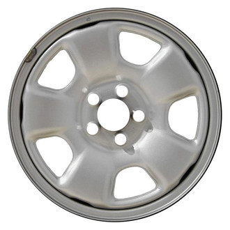 Factory Steel® - 5-Spoke Silver 15x6 Steel Factory Wheel