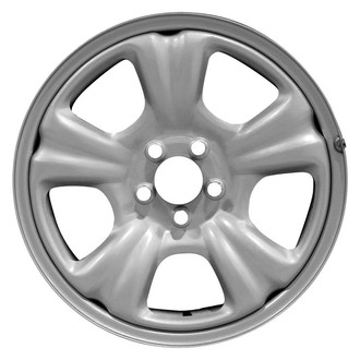 Factory Steel® - 5-Spoke Silver 16x6.5 Steel Factory Wheel