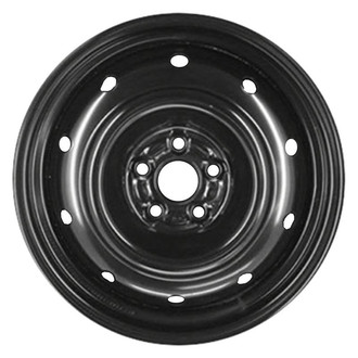 Factory Steel® - 10-Hole Black 16x6.5 Steel Factory Wheel