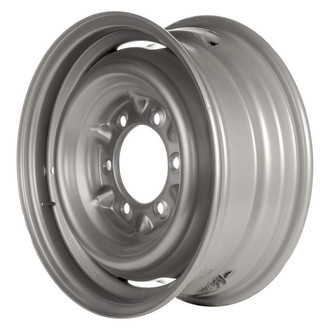 Factory Steel® - 4-Slot 15x6 Steel Factory Wheel