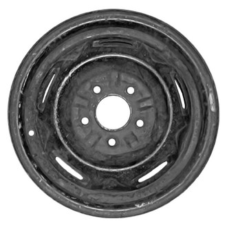 Factory Steel® - 5-Slot Silver 14x5.5 Steel Factory Wheel