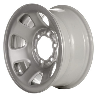 Factory Steel® - 7 I-Spoke Silver 15x7 Steel Factory Wheel