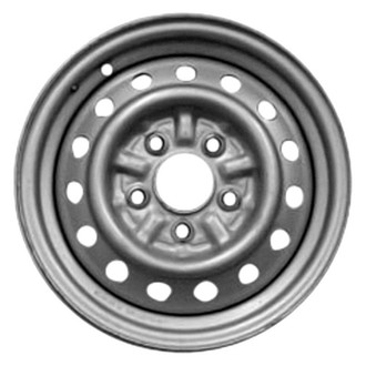 Factory Steel® - 15-Hole Silver 14x5 Steel Factory Wheel