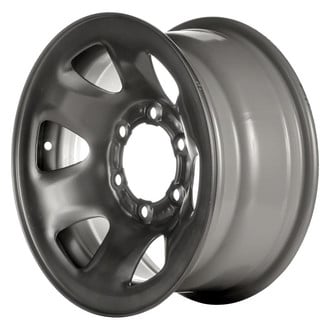 Factory Steel® - 6 I-Spoke Silver 15x7 Steel Factory Wheel