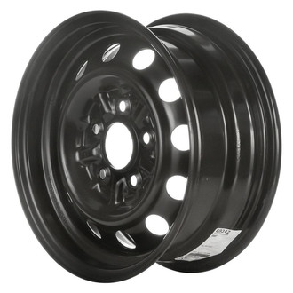 Factory Steel® - 12-Hole Black 14x6 Steel Factory Wheel