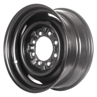 Factory Steel® - 16-Hole Black 15x7 Steel Factory Wheel