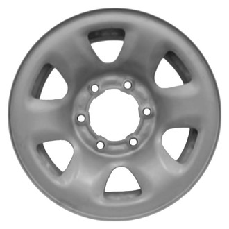 Factory Steel® - 6-Hole Silver 16x7 Steel Factory Wheel
