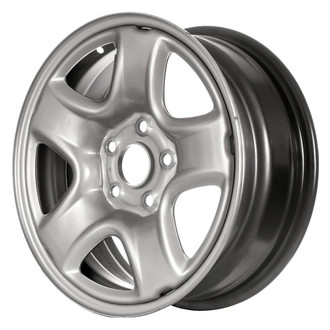 Factory Steel® - 5-Spoke Silver 16x6.5 Steel Factory Wheel