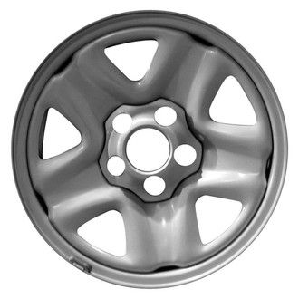 Factory Steel® - 5-Spoke Silver 15x6 Steel Factory Wheel