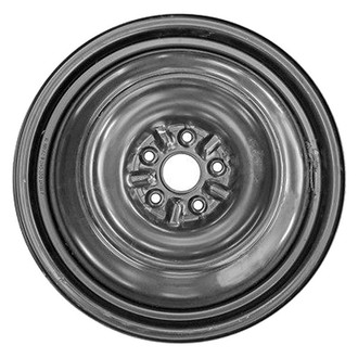 Factory Steel® - Black 18x4 Steel Factory Wheel