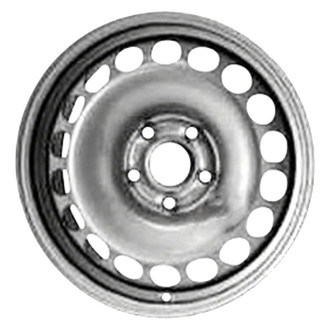 Factory Steel® - 18-Hole Black 16x6.5 Steel Factory Wheel