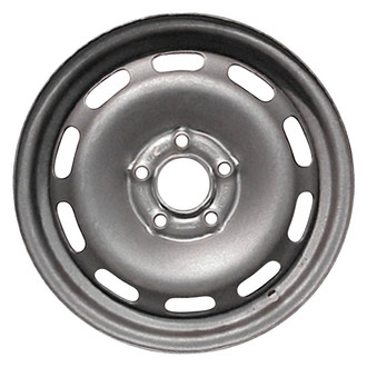 Factory Steel® - 10-Hole Black 15x6 Steel Factory Wheel
