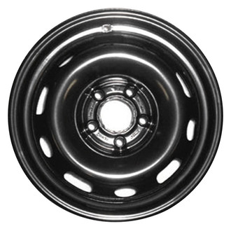 Factory Steel® - Black 15x6.5 Steel Factory Wheel