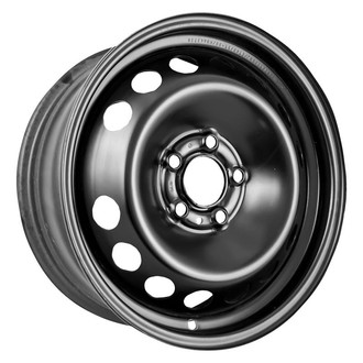 Factory Steel® - 14-Hole Black 16x6.5 Steel Factory Wheel