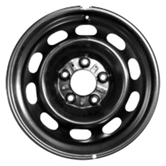 Factory Steel® - 10-Hole Black 17x7.5 Steel Factory Wheel