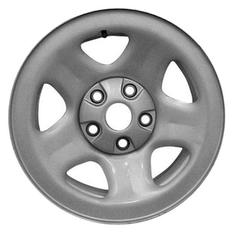 Factory Steel® - 5-Spoke Black 15x7 Steel Factory Wheel