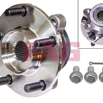 FAG® WB61391K - Front Driver or Passenger Side Wheel Bearing and Hub Assembly Repair Kit