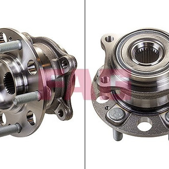 FAG® - Rear Driver or Passenger Side Wheel Bearing and Hub Assembly
