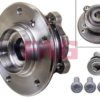 FAG® - Front Driver or Passenger Side Wheel Bearing and Hub Assembly