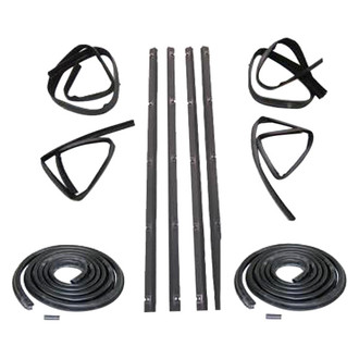 Fairchild® - Front Inner and Outer Driver and Passenger Side Belt Weatherstrip Kit