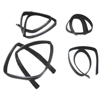 Fairchild® - Front or Rear Upper Driver and Passenger Side Glass Run Window Channel Kit