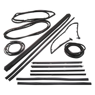 Fairchild® - Front Inner and Outer Driver and Passenger Side Weatherstrip Kit
