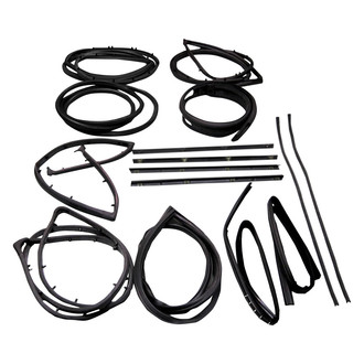 Fairchild® - Front Inner and Outer Driver and Passenger Side Weatherstrip Kit