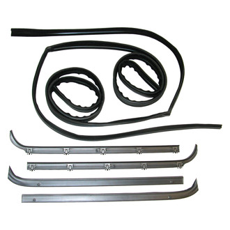 Fairchild® - Inner and Outer Driver and Passenger Side Belt Weatherstrip Kit
