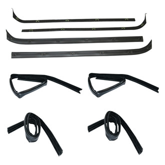 Fairchild® - Inner and Outer Driver and Passenger Side Belt Weatherstrip Kit