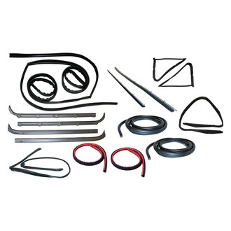 Fairchild® - Inner and Outer Driver and Passenger Side Belt Weatherstrip Kit