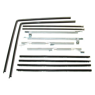 Fairchild® - Inner and Outer Driver and Passenger Side Belt Weatherstrip Kit