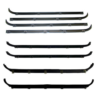 Fairchild® - Front and Rear Inner and Outer Driver and Passenger Side Belt Weatherstrip Kit