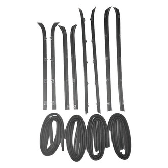 Fairchild® - Front or Rear Inner or Outer Driver and Passenger Side Belt Weatherstrip Kit