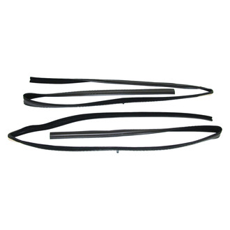 Fairchild® - Rear Driver and Passenger Side Glass Run Window Channel Kit