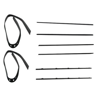 Fairchild® - Inner and Outer Driver and Passenger Side Belt Weatherstrip Kit