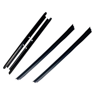 Fairchild® - Front and Rear Inner and Outer Driver and Passenger Side Belt Weatherstrip Kit