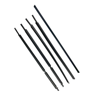 Fairchild® - Front and Rear Outer Driver and Passenger Side Tailgate Belt Weatherstrip Kit