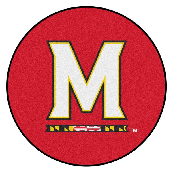 FanMats® - University of Maryland 27" Dia Nylon Face Floor Mat