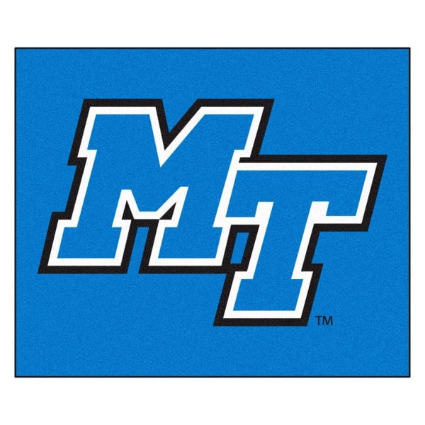 FanMats® - Middle Tennessee State University 59.5" x 71" Nylon Face Tailgater Mat with "Italic MT" Logo