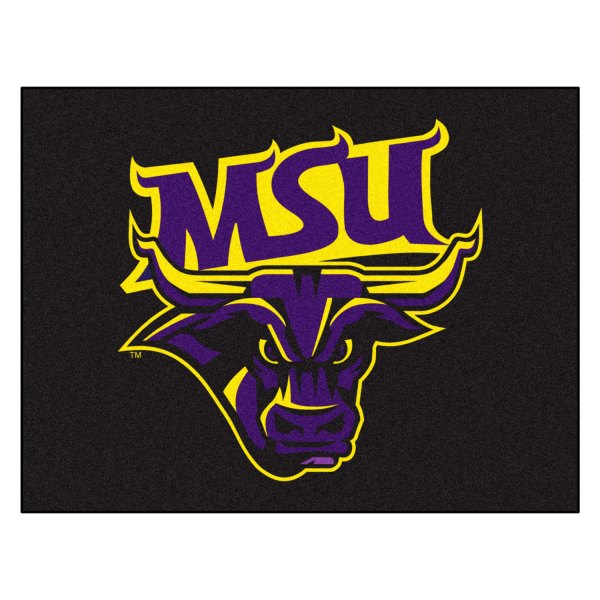 FanMats® - Minnesota State University (Mankato) 33.75" x 42.5" Nylon Face All-Star Floor Mat with "MSU & Maverick" Logo