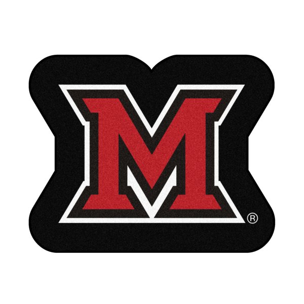 FanMats® - Miami University (OH) 36" x 48" Mascot Floor Mat with "Block M" Logo