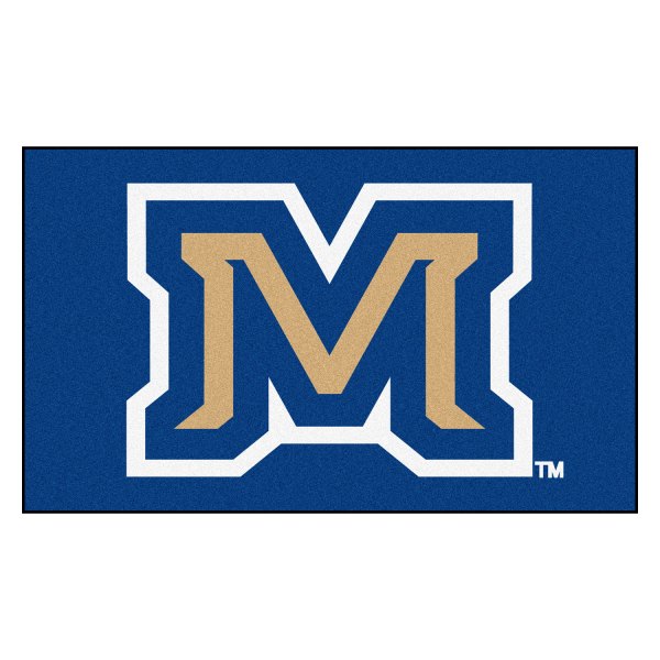 FanMats® - Montana State University 19" x 30" Nylon Face Starter Mat with "Stylized M" Logo