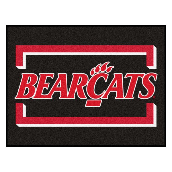 FanMats® - University of Cincinnati 33.75" x 42.5" Nylon Face All-Star Floor Mat with "Bearcats" Wordmark