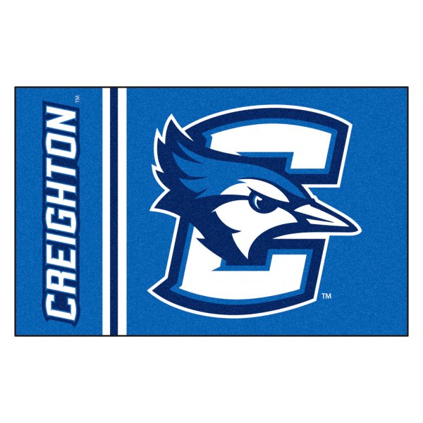 FanMats® - Creighton University 19" x 30" Nylon Face Uniform Starter Mat with "Panther" Logo