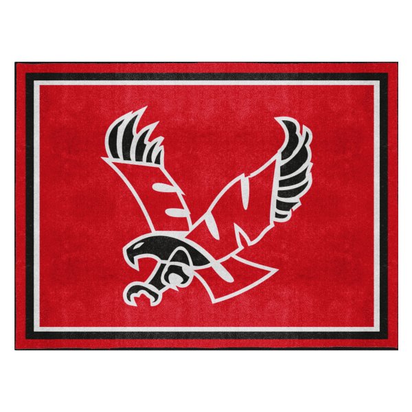 FanMats® - Eastern Washington University 96" x 120" Nylon Face Ultra Plush Floor Rug with "EWU Eagle" Logo