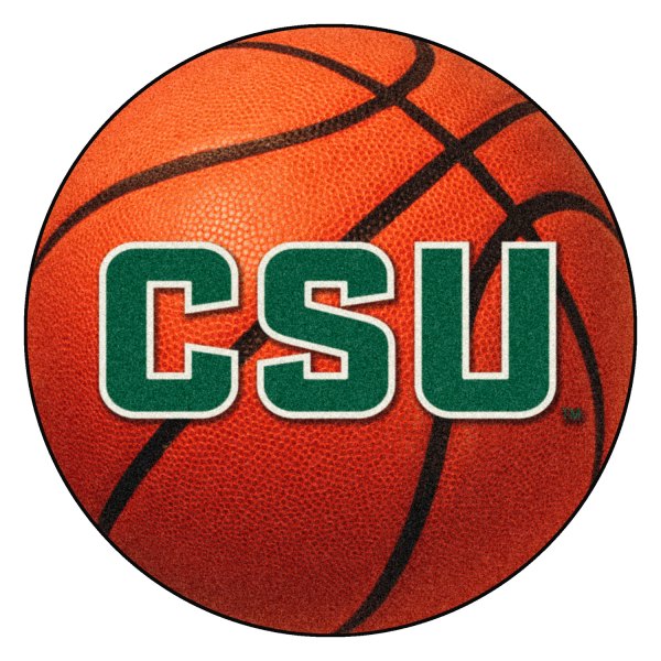 FanMats® - Colorado State University 27" Dia Nylon Face Basketball Ball Floor Mat with "CSU" Logo