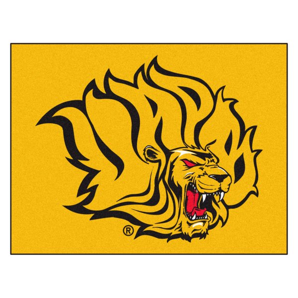 FanMats® - University of Arkansas at Pine Bluff 33.75" x 42.5" Nylon Face All-Star Floor Mat with "Lion" Logo