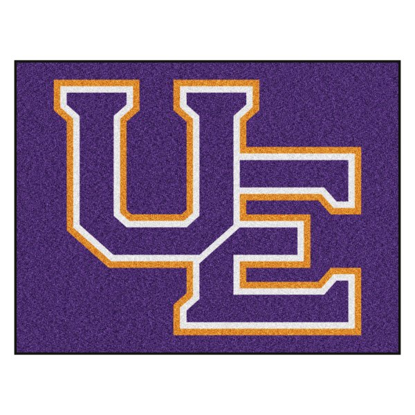 FanMats® - University of Evansville 33.75" x 42.5" Nylon Face All-Star Floor Mat with "A Star" Logo