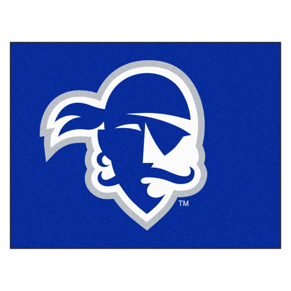 FanMats® - Seton Hall University 33.75" x 42.5" Nylon Face All-Star Floor Mat with "Pirate" Logo