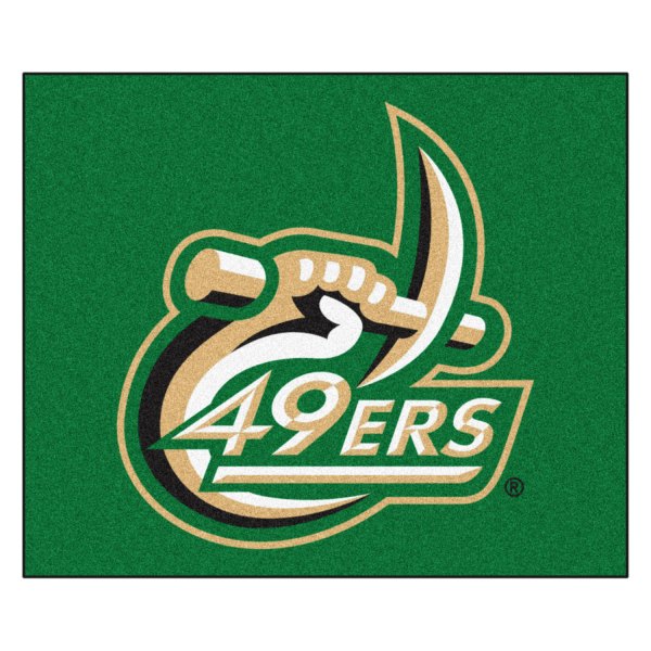 FanMats® - University of North Carolina (Charlotte) 59.5" x 71" Nylon Face Tailgater Mat with "Niner Pick & 49ers" Logo